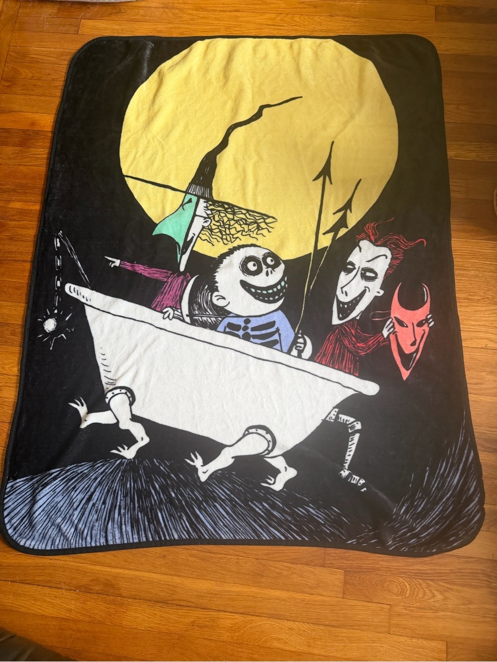 The Nightmare Before Christmas Throw Blanket